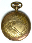 Antique Acme Pocket Watch Size 6 Hunter Case Gold Filled Not Running