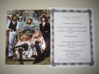 Fleetwood Mac Signed Photo Christine Mcvie Stevie Nicks Early Promo Group 8x10