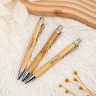 Bamboo Pens 10 50 100 500 Pcs best For Laser Engraving Business sustainable Gift