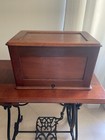 Early American  Bho  Walnut-treadle Sewing Machine