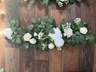 Ling   s Moment White Bridal Bouquet Bridesmaid Bouquets Garland And More Bundle 