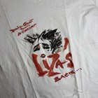 Vintage Screen Stars Liza Minnelli Lizas Back David Gest Concert Tshirt Xl White