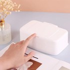 Portable Wet Wipes Dispenser Box Tissue Holder Napkin Storage Container