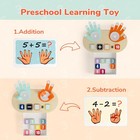 Educational Learning Number Toy For Toddler - Finger Counting Math Toys  Homesch
