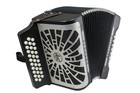 Hohner Compadre Diatonic Accordion - Keys Of F bb eb - Black -new