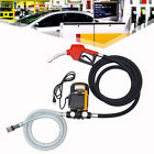 110v Electric Diesel Oil Fuel Transfer Pump Self-priming Pume W  Hose Nozzle Kit