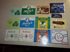 13 Different Scarce Huber Brewing Private Beer Bottle Labels Monroe Wisconsin Wi