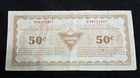 1987 Canadian Tire Money 50 Cents Bill Cash Bonus Coupon Note Sandy Mctire Scrip