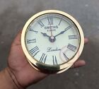 Brass Vintage Maritime Wall Clock Nautical 4   Marine Royal Clock London Gift