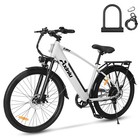 750w Ebike 26  Electric Bike Bicycle Commuter Tire Mountain E-bike White 2025