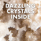 Break Open 2 Jumbo Geodes    Break Your Own Large Geode With Crystals  Earth Sc   