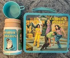 Vintage 1978  charlie s Angels  Metal Lunch Box W  Complete Original Thermos