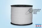 Spliced Polytape For Electric Fencing  white - 1 1 2  X 660    Multipack Of 4