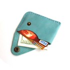 Yan Ta Handmade Genuine Leather Slim Card Case Wallet Front Pocket Card Organize