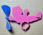 Vintage 1976 General Mills Boo Berry Monster Cereal Bike Spinner Premium Toy