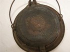 Vintage Wagner Ware Cast Iron Sidney-o- 1408 1925 Waffle Maker W low Base Stand