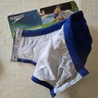 Speedo New Reusable Swim Diaper Size Large 18 Months Blue Shark Side Snap