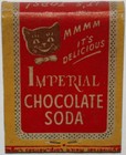 Vintage Full Matchbook Katz Drug Co Cat Imperial Chocolate Soda Kansas City Mo