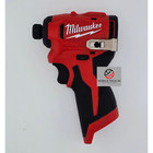 Milwaukee 3450-20 M12 12 Volt 1 4  Hex Subcompact Brushless Hex Impact Driver