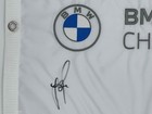 Justin Rose Signed Bmw Championship Golf Pin Flag Pga Fedex Autograph Bas K68