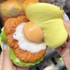 Jumbo Hamburger Squishy Slow Rising Burger Bread Anti-stress Squeeze Toy