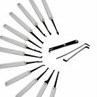 12pcs Unlocking Lock Pick Set Key Extractor Practice Padlock Tool 