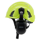 Clip-on Ear Muff Protector Hard Hat Mounting Black 25db