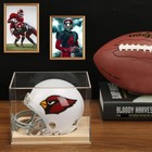 Mini Football Helmet Display Case Acrylic Mini Size Football Helmet Holder Bo   