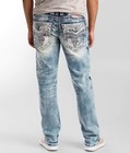 Rock Revival Mens Greyton Rhinestone Straight Stretch Jean Nwt Collector Edition