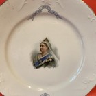 Antique Doulton Burslem Queen Victoria Plate Diamond Jubilee 1897