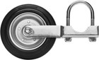 Support Wheel For Lift Chain Link Cattle Fence Farm Metal Swing Gate Tube Frames