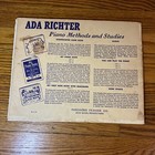 Songs Of My Country For Piano Sheet Music By Ada Richter Patriotic Vtg 1943 Book