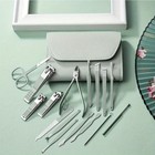 16pcs Professional Manicure Pedicure Set Nail Clippers Kit With Travel Case Usa