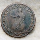 Canada    Wellington   1 2 Penny   Token   F