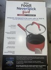 Ninja - Foodi Neverstick Vivid 8-piece Cookware Set Crimson Red Model C28000