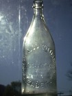 The Clauss Bottling Co  Elizabeth  N  J  Blob Top Soda Bottle  No Stopper 
