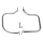 Chrome Rear Saddlebag Guard For Heritage Softail Classic Flst Flstc 00-17
