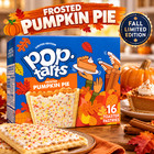 Pop-tarts Frosted Pumpkin Pie Toaster Pastries breakfast Foods Fall Snack 2 Pack