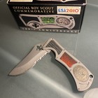 Official Bsa Nwt 100th Anniversary Scout Knife Hologram Lockback With Box