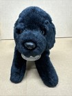 Yomiko Classics Black Lab Labrador Retriever Plush Puppy Dog Stuffed Animal