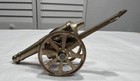 Vintage Solid Brass Antique Replica Field Military Artillery Cannon Rolling 5 5 