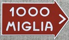 Wow   Vintage Style Mille Miglia  F1 Truck  Sign Mille Miglia