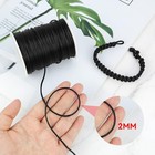 Black Nylon String Cord 110 Yards Braided 2 Mm X 110 Yards  2mm