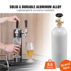 Uimoso 5 Lbs Aluminum Co2 Cylinder With Cga320 Valve For Soda And Beer Systems