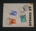 Ext Rare Middle East 1942 Ww Ii    censored    Cover To Uk With Receiving Cancel