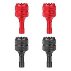 4pcs Drone Joystick Thumb Sticks - For Dji Mini 3 Pro Rc Controller  Red Black