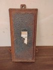 Small Antique Cast Iron Wood Burning Stove Door Lid Vintage Coal Steampunk