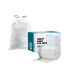 Plasticplace Custom Fit Trash Bags Compatible With Simplehuman Code J  50 Count