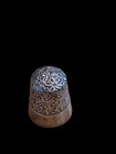 Antique Waite   Thresher Size 8  Sterling Thimble