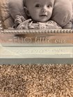 Mariposa Hello Little One Beaded Frame Nib